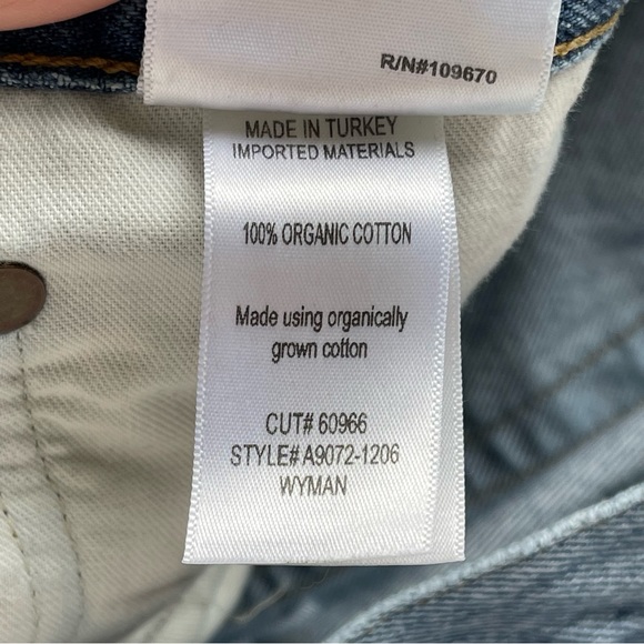 AGOLDE Wyman Low Slung Vintage Straight Jeans Size 28 - Picture 10 of 10